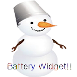 snowman battery widget icon