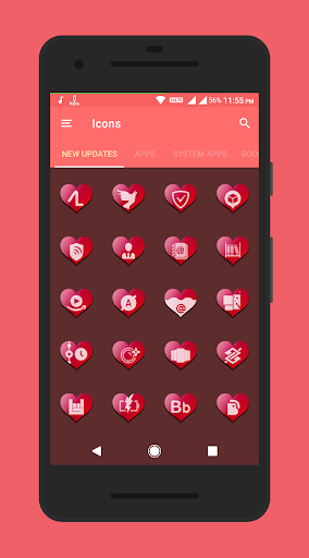 Valentine Premium - Icon Pack
