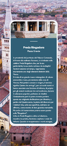Android application Modena UNESCO SITE screenshort