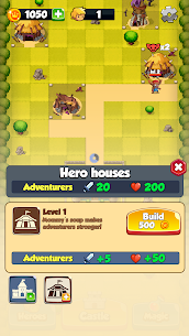 Adventures Road: Heroes Way MOD APK (Free Castle, Building Upgrade) Hack Android, iOS 4