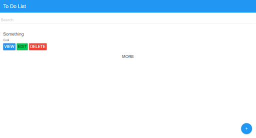 To Do List Screen 2
