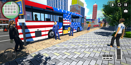 Trò chơi lái xe buýt thành phố
