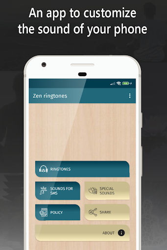 Android application ringtones zen for phone screenshort