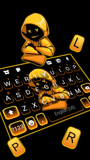Hoodie Mask Boy Theme Screen 2