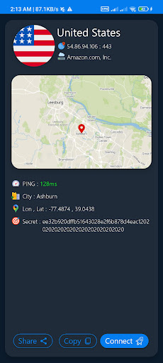 MTProxy - Proxy For Telegram Screen 3