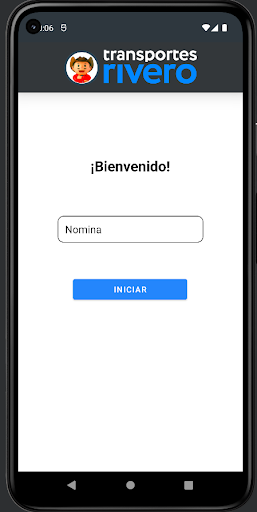 Android application Operador Transportes Rivero screenshort