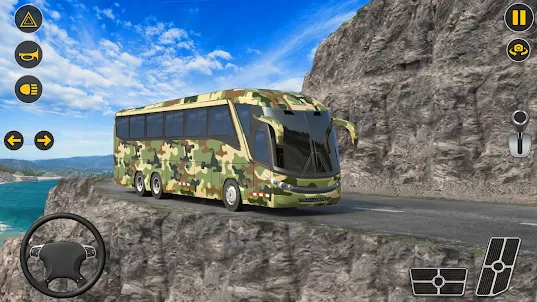 US military bus simulator game