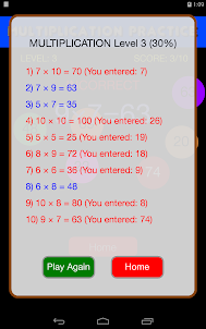 Quick Strike Math - Practice