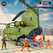 Army Prisoner Transport: Truck & Plane Crime Games