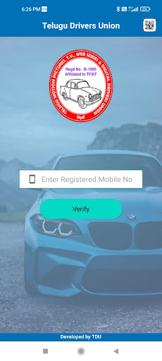 Android application Telugu Drivers Union screenshort