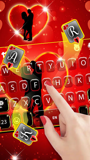 Couple Dating Keyboard Theme Screen 3