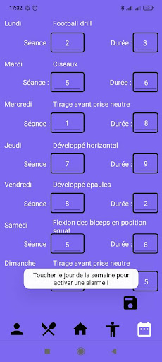 Mon Carnet de Sport Screen 3