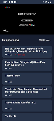 Android application VTC Play screenshort