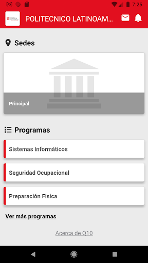 POLITECNICO LATINOAMERICANO Screen 2