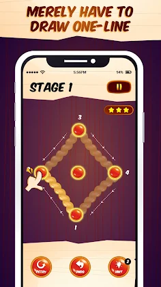 1LINE Draw Puzzle - Screenshot 4