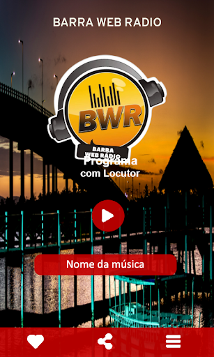 barra Web Rádio Screen 2