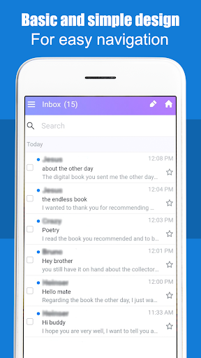 My Emails: Yahoo and Hotmail Screen 2