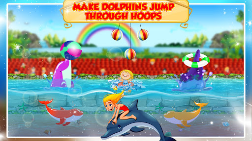 Dolphin Water Show Screen 2