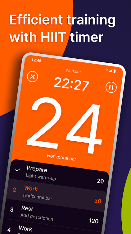 Interval Timer: Tabata, HIIT - 1.2.2 - (Android)