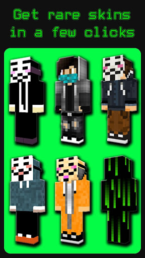 Hacker Skins for Minecraft PE Screen 3