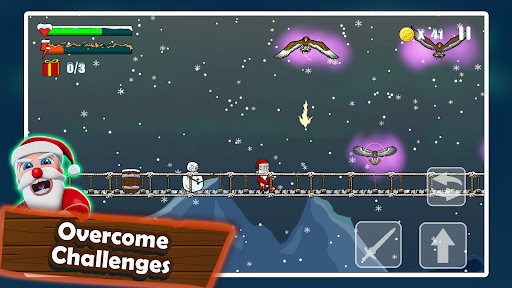 Santa Adventure 2D Action Game Screen 3