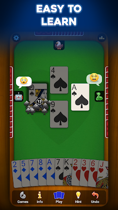 Hearts: Card Game - Screenshot 1