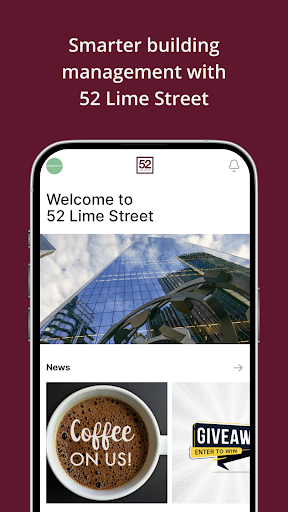 Android application 52 Lime Street screenshort