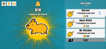 screenshot of Capybara Clicker