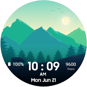 Time Scene8 Digital Watch Face 1.0 APK + Mod (Free purchase) for Android