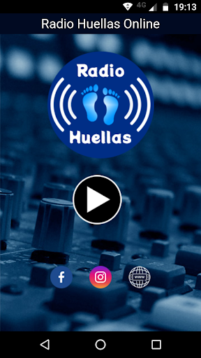 Android application Radio Huellas Argentina screenshort