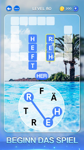 Android application Wort Sucht - Worträtselspiel screenshort