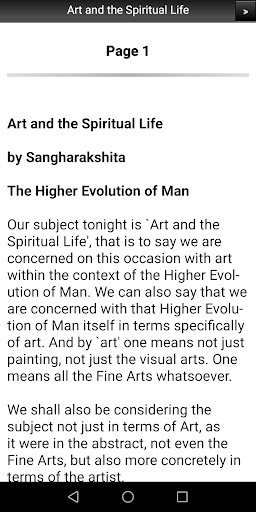 Art and the Spiritual Life Screen 2