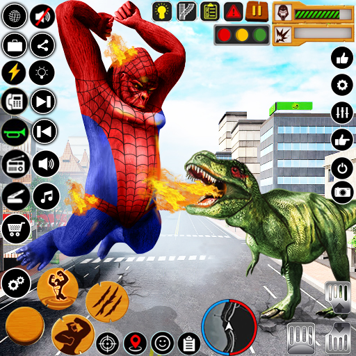 Spider Gorilla Attack 3d  Icon