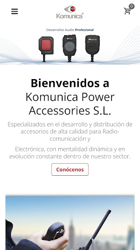 Android application Komunica App screenshort