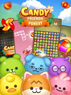 Candy Friends Forest : Match 3 Puzzle 1.2.3 screenshots 8