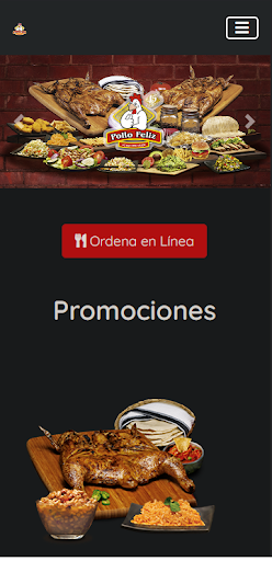 Android application Pollo Feliz Rewards screenshort