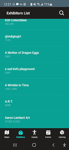 Android application Fan Fusion screenshort