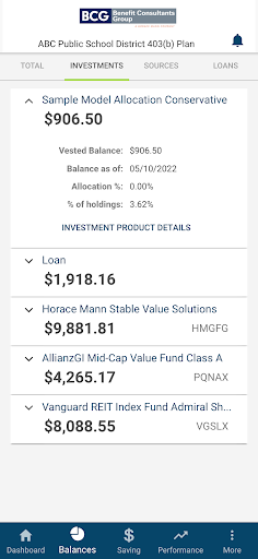 BCG Retirement Screen 3
