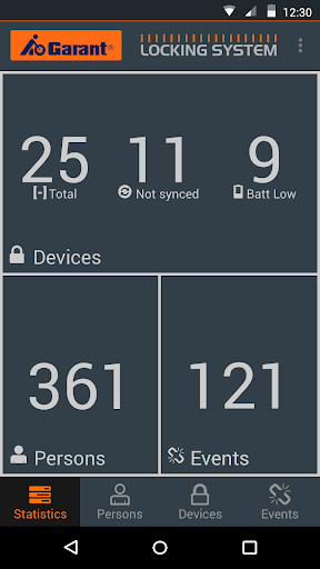 G-ELS Admin Screen 2