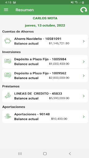 Mamoncito Empresarial Screen 2