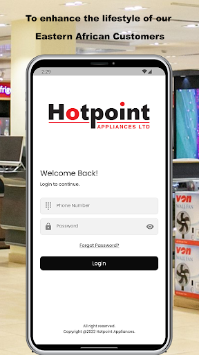 Android application Hotpoint Modern Trade screenshort