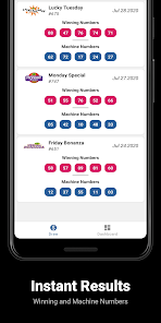 National winning and machine lotto numbers online
