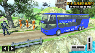Police Bus Car Driving Game 3D - Screenshot 3