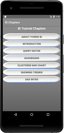 Power BI Tutorial Screen 2