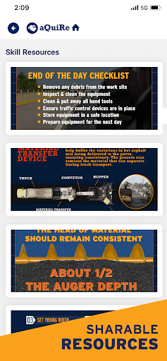 aQuiRe Screen 3
