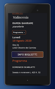 Captura de Pantalla 12 ERF app - Emilia Romagna Festi android