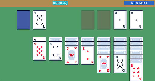 Simple Solitaire Screen 2