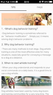 Dog Whistle Training Kit Screenshot