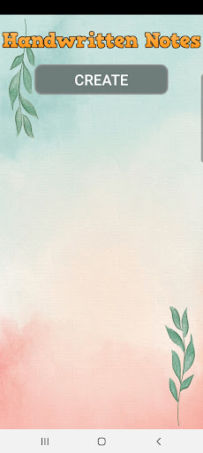 Android application Simple Drawing screenshort