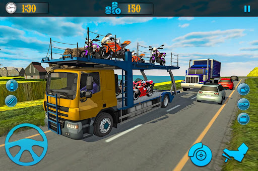 Bike Transporter Big Truck screenshots 8